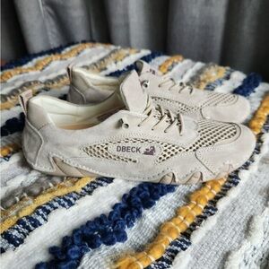 Dbeck Urban Explorer—Mesh & Leather Nonslip Hiking Shoe with Arch Support 9-9.5